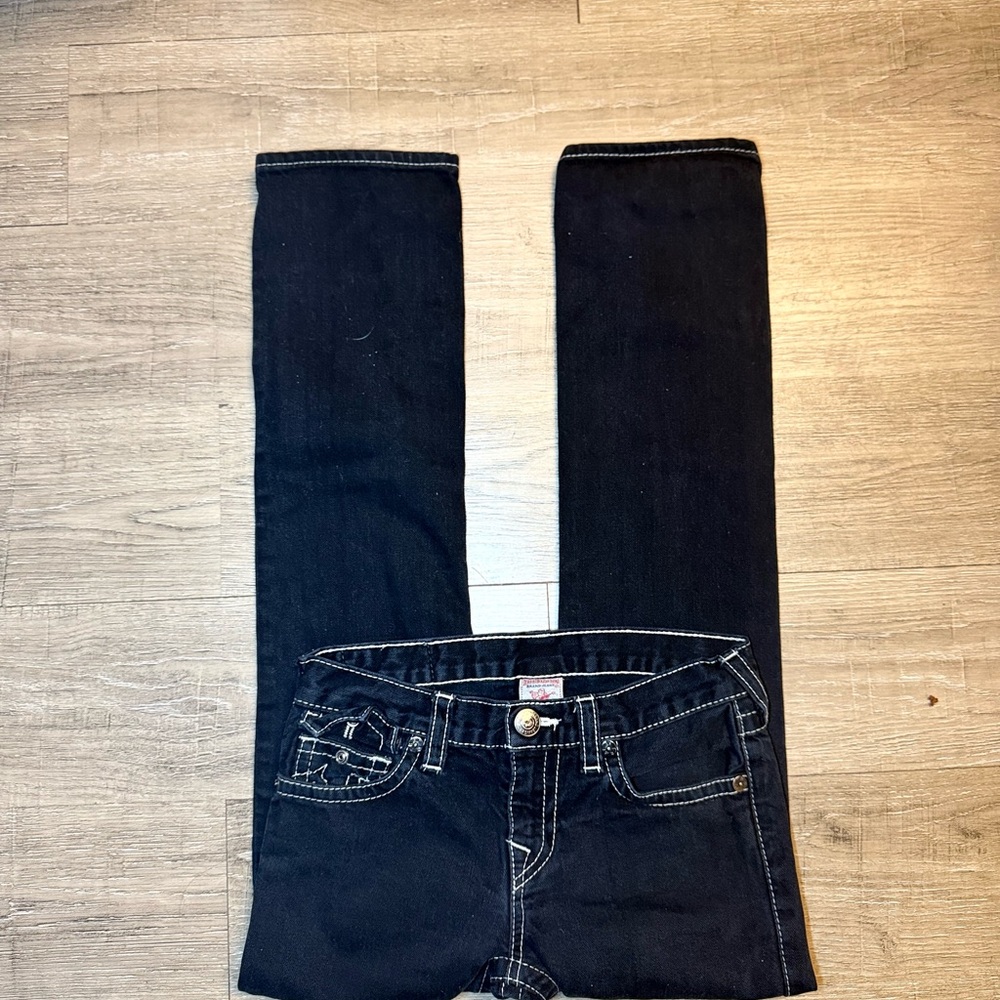True Religion Dark Blue Skinny Jeans